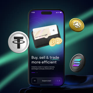Mobile device displaying the Sterling Fondmere trading platform