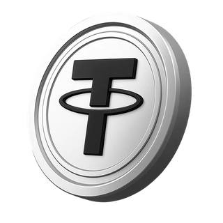 USDT coin from Tether shown within the account details area